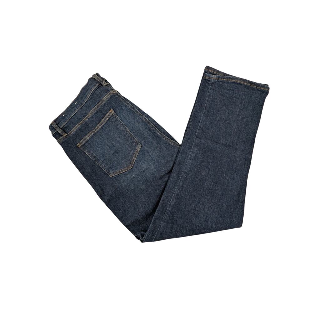 Women's LOFT Boyfriend Dark Blue Jeans Size 14